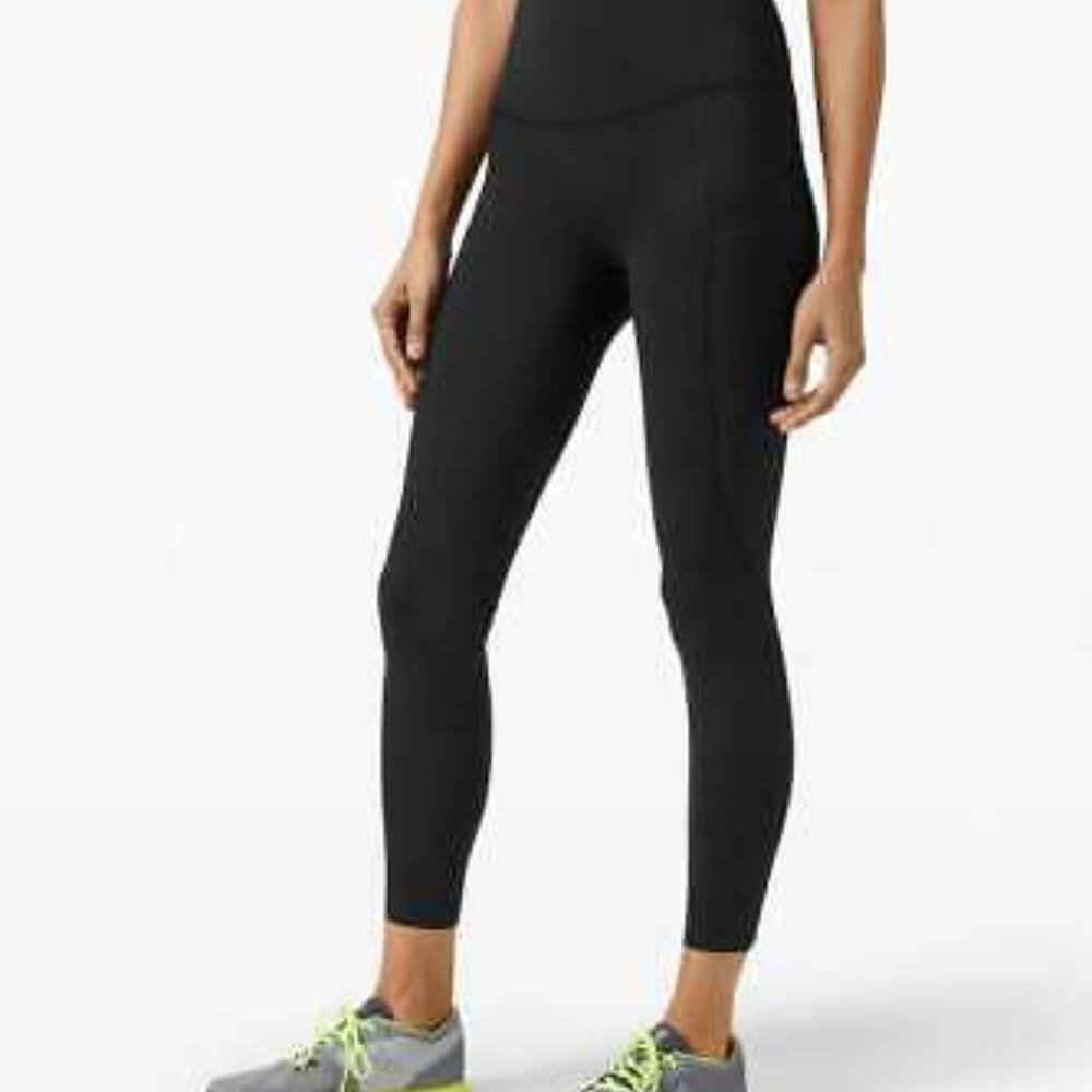 Lululemon Fast and Free 7/8 Leggings, 6